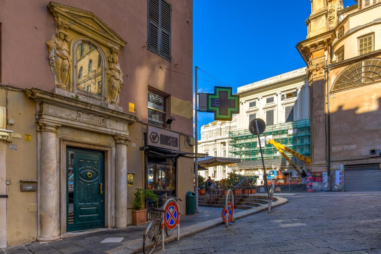 Luminoso Appartamento Nel Cuore Di Genova+Balcone Kültér fotó