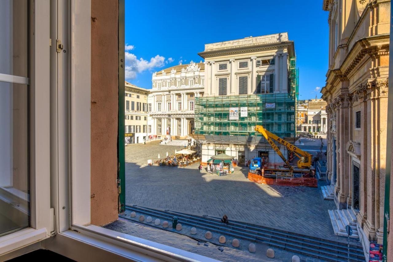 Luminoso Appartamento Nel Cuore Di Genova+Balcone Kültér fotó