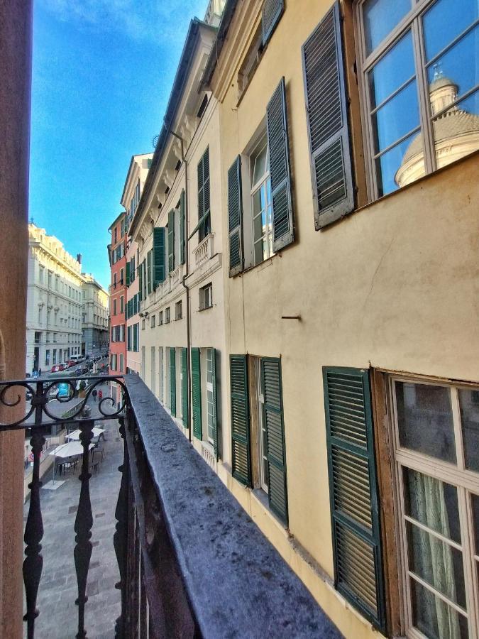 Luminoso Appartamento Nel Cuore Di Genova+Balcone Kültér fotó